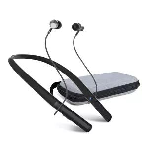 디깅사운드 보청기 노인용 블루투스 청력 손실을 위한 넥밴드 블랙