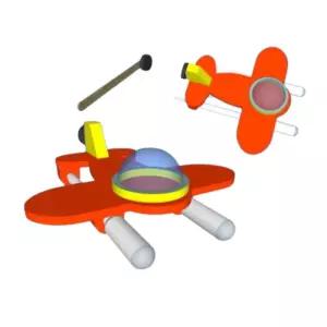 집콕과학 자석으로 가는 수상비행기 만들기 1개