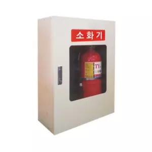 소화기함 2구 스틸 소화기보관함 분체도장 골프장 소방자재 공사장 거치대
