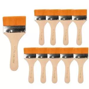 페인트부자재 페인트붓 평붓 젯소붓 JAP7 11호 10개 막붓