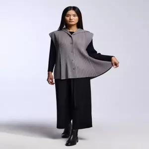 [플리츠미][최초가 218000원] 폴딩 플리츠 A라인 베스트_EPVTW025008