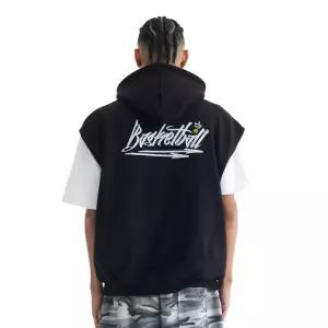 매장정품 CREAM SODA LAB 크림소다랩 바스켓볼 아크 빅 로고 나시 후드티 CGZK30S115 1340598