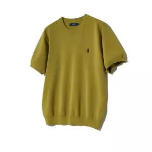 YALE 컴포트 쿨 라운드 반팔니트 시트러스 YEM1KT109ACT 903136