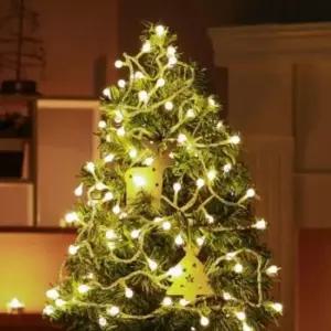 은하수100구투명선앵두웜색지니전구(5M)전원잭