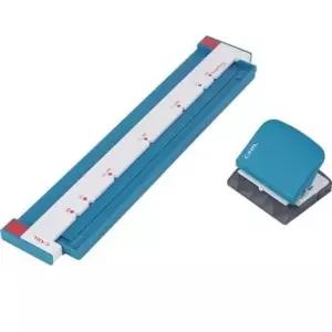 CARL 30공펀치 GP-2630 펀칭형 블루 A4 30공 B5 26공
