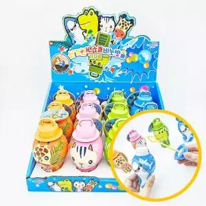 2000 신기한 꺼꾸로 비눗방울 12개입 1박스 - 비누방울 동물친구 어린이집 유치원 단체선물