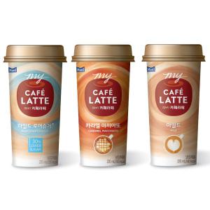 매일유업 카페라떼 마일드 로어슈거 카라멜마끼아또 220ml 10개+10개 골라담기