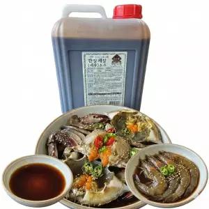 현진식품 소스왕 간장게장 소스 10kg 대용량 만능 새우장 연어장 맛간장