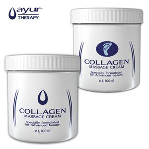 [아유라피] 풋콜라겐 마사지크림 전문가용 발마사지크림 풋케어 대용량 1100ml