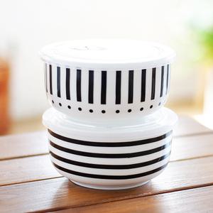 [베스트데코] 모던라인 찬통 (대) 2P세트 반찬통/양념통/밀폐용기