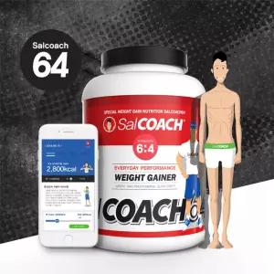 마른사람을 위한 살찌는보충제와 체중증량 코칭 앱이 결합된 솔루션/살코치64