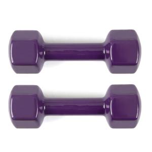 IW PVC 컬러 아령 3kg (2개입 1세트)