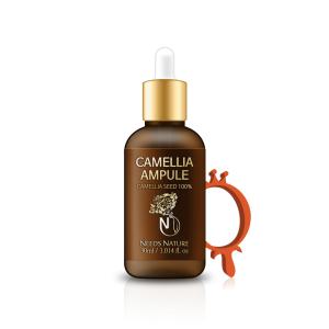 니즈네이처 동백 오일 앰플 30ml 100% 국내산 천연 동백씨