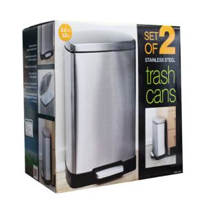 [CO(생활용품(청소/세탁용품))]쓰레기통 8L X 2개입 코스트코 (신상품으로변경가능!)