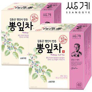 [기타][쌍계명차] 김동곤 명인이 만든  뽕잎차 40+40T