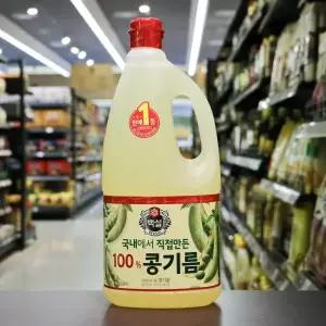 [CJ](의정부점) 콩기름 1.8L 1개