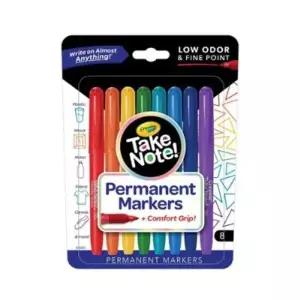 크레욜라 TAKE NOTE 8색 퍼머넌트 마카 GY586508