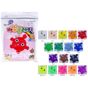 바핑클레이 컬러클레이 지퍼 : 검정 500g