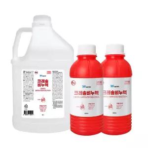 더블유제약 살균 소독 크레솔 비누액 1L+200ml+200ml