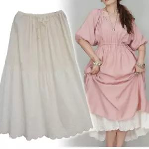 Long Lace롱레이스 스커트 & 2단 패티코트 55~99 속치마 속바지