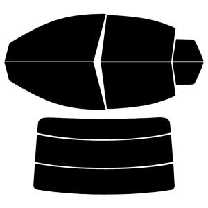 현대 베르나 측후면 썬팅필름 DIY 셀프 열차단 썬팅지