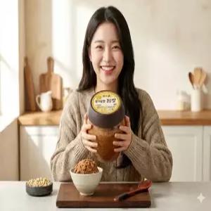장일품된장 콩메주 된장 2kg 1개