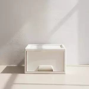 온도 플라스틱 서랍장/수납정리함/틈새수납장/1단