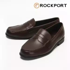 [락포트] 클래식 페니 로퍼 다크브라운 W발볼