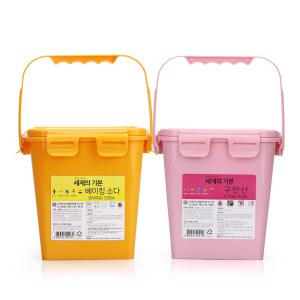 세제의기본 베이킹소다2kg+구연산2kg+계량스푼