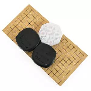 6형제 12mm 신광소석세트/바둑판 장기판 바둑알 장기알 포함