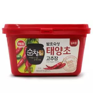 [랜선N마트] 사조해표 순창궁 태양초 고추장 3kg X 1개 / 해표/ 고추장/ 알찬