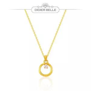 디디에벨라 24k 엣지 써클 목걸이3.75g