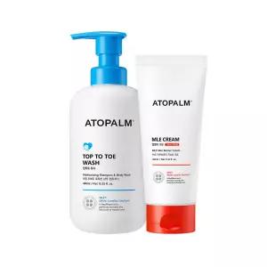아토팜 MLE크림 160ml (튜브)+ 탑투토워시 460ml+[증정]탑투토워시리필250ml+판테놀로션23ml