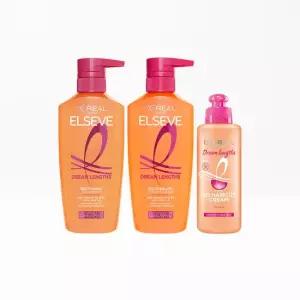 드림랭스 3종 샴푸+컨디셔너 헤어팩+노헤어컷 크림)