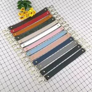 [랄라닷] 가죽 탑핸들 가방스트랩 가방끈 42cm