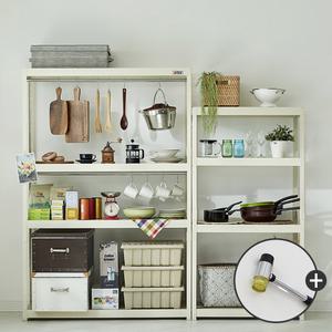 몬스터랙플러스 사이즈 맞춤제작 무볼트 간편조립 철제 다용도 앵글 선반