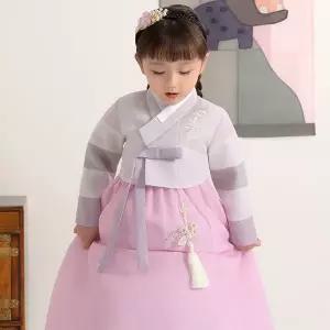 [보리보리/예가한복]WN7012 안개나래 여아한복/아동한복