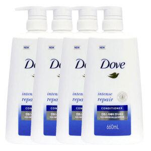 도브 인텐스 리페어 린스 660ml 4개