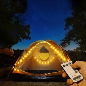 데이홈 USB리모컨 앵두전구 50구 웜화이트, 1개