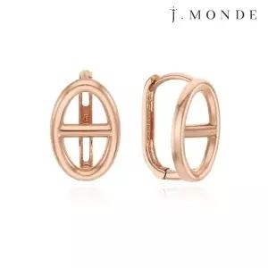 [제이몽드] 14K 볼드 샹달 심플귀걸이(대)