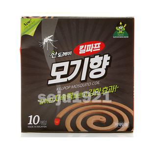 산도깨비 킬파프 모기향 10개입 모기약 모기퇴치 해충퇴치 벌레퇴치
