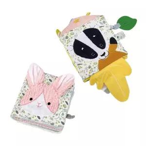 [캐스비][헝겊언어] 촉감헝겊책2종세트(2404set)