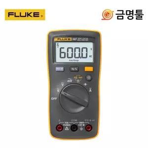 플루크 FLUKE-107 디지털테스터(소형) 전압 전류 저항측정 리드선포함