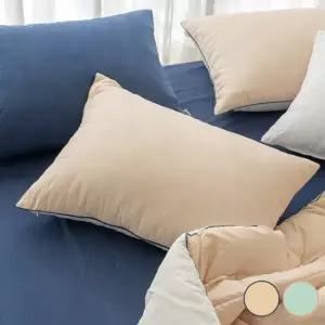 [올리비아데코] 콜라주 모달 워싱 누비 베개커버(50X70)