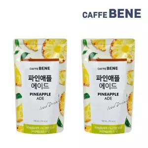 갤러리아 [카페베네] 파인애플에이드 파우치 (190ml x 10팩) x 2박스