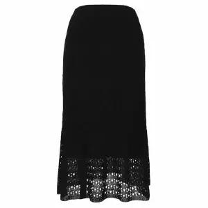 [하프클럽/지센]스카시 셋업 니트 스커트 LFSKM401_BK