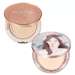 메이크업헬퍼 앰플 글로우 쿠션 23g 아트 팩트 프로피니쉬 25g 스위트소피아 세트