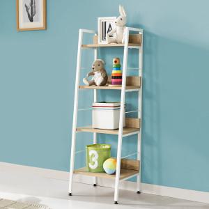 KM-T4804 4단 스틸 다용도선반(가로400) 책장 전면 선반 미니 수납장 책꽂이 정리함 간이 잡지꽂이