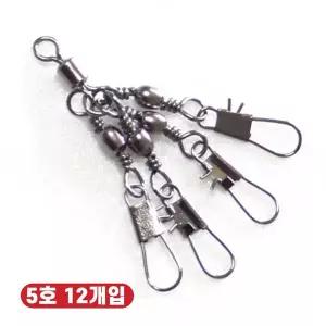 [팜피싱]루어베스트 문어채비직결4도래 / 5호 12개입