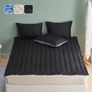 국산 여름 냉감 풍기인견 누빔 패드 SS 샤인ㅣ침대 매트리스 깔개 이부자리